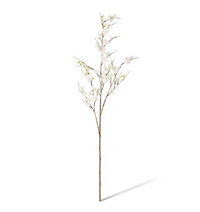 Blossom Plum Spray White