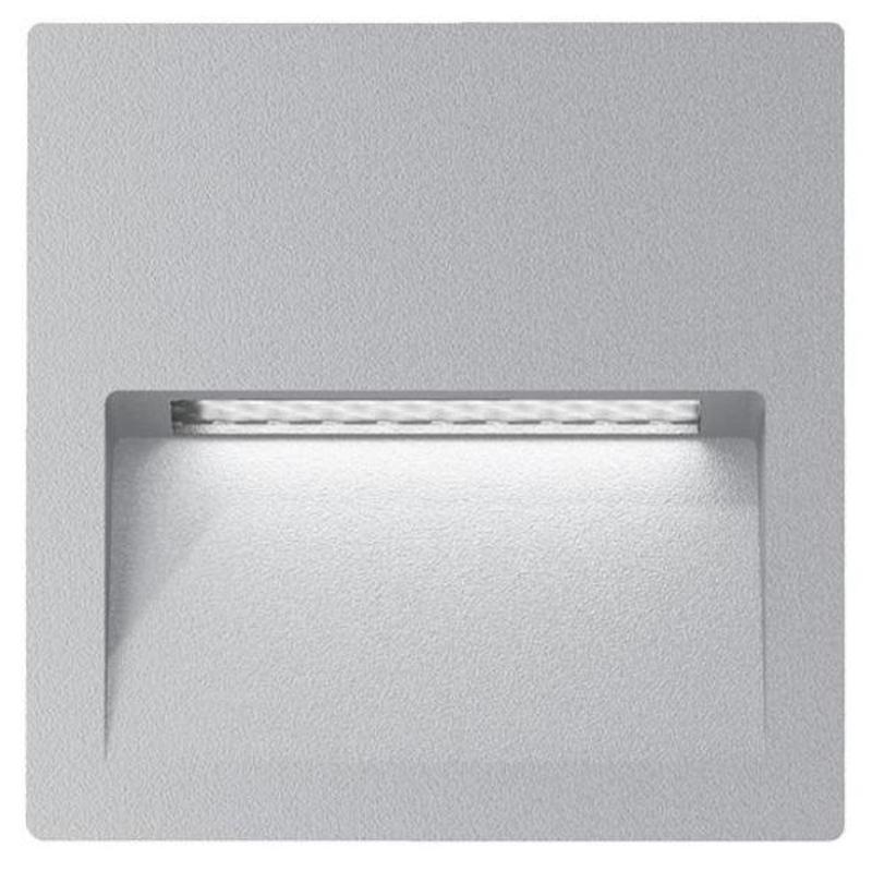 Zac Square LED Recessed Wall Light