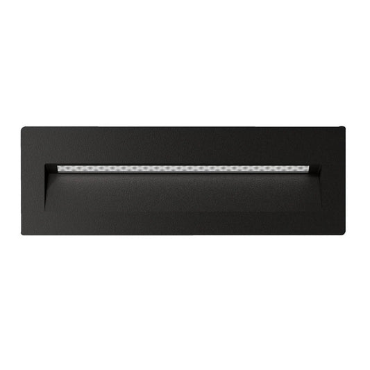 Zac Rectangular LED Recessed Wall Light