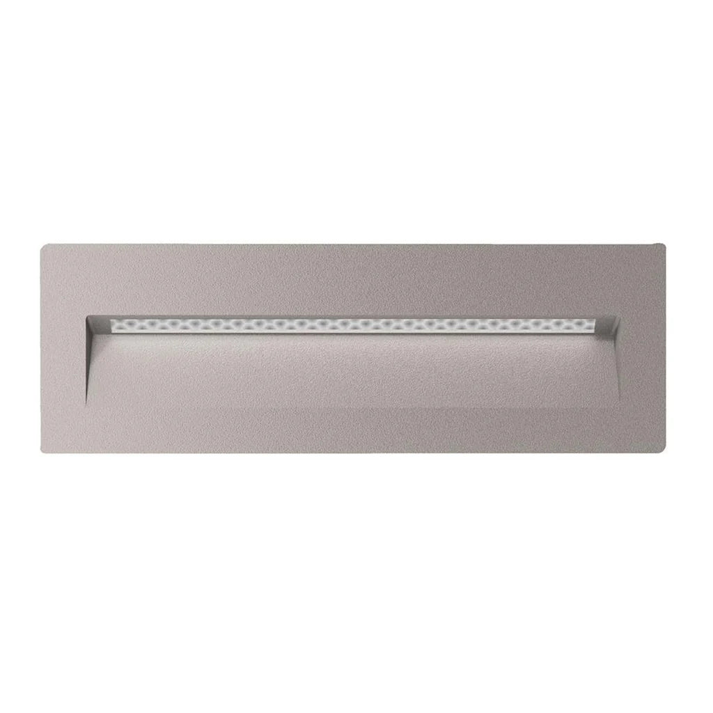 Zac Rectangular LED Recessed Wall Light
