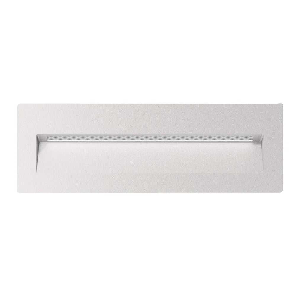 Zac Rectangular LED Recessed Wall Light