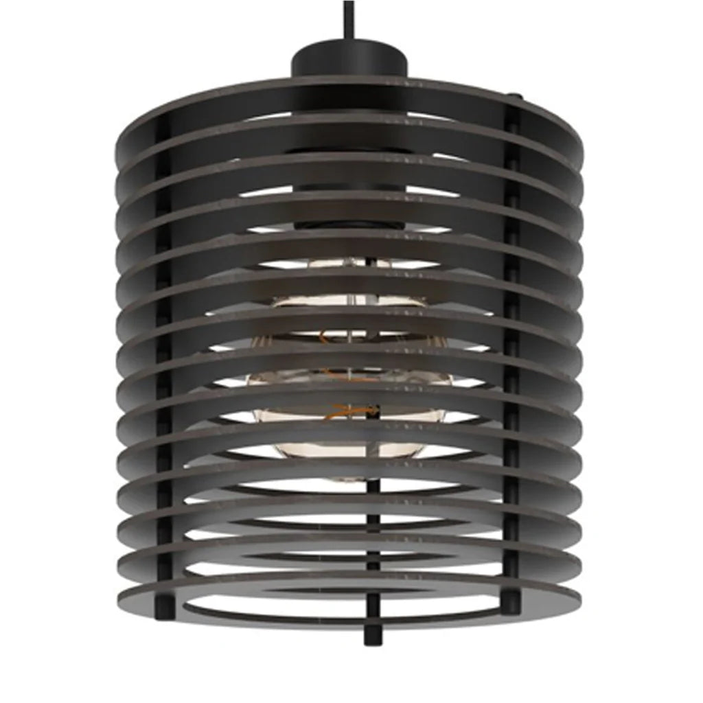 Segovia Black 3 Light Bar Pendant