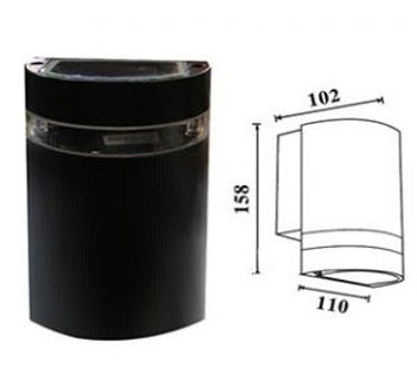Round 256 Down Only Exterior Wall Light