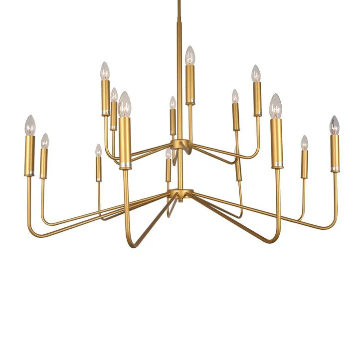 Wentworth Gold Candelabra Pendant EMAC&LAWTON