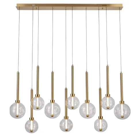Meteor 10 Light Pendant Bar Light