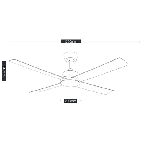 Bronco 52" DC Ceiling Fan