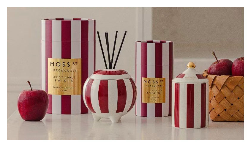 Juicy Apple & Wild Fig Ceramic Candle 360g
