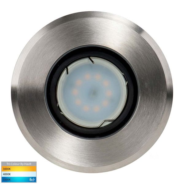 HV1825T 316SS Adjustable 12v LED In-ground Light