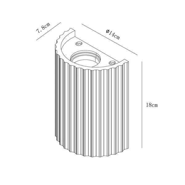 Jorik Up/Down Plaster Wall Light