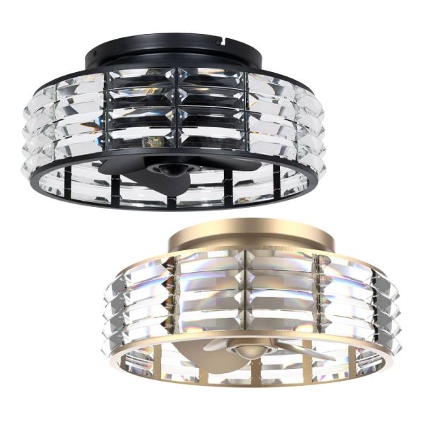 Odyssey Crystal CTC Fan + 4 Light