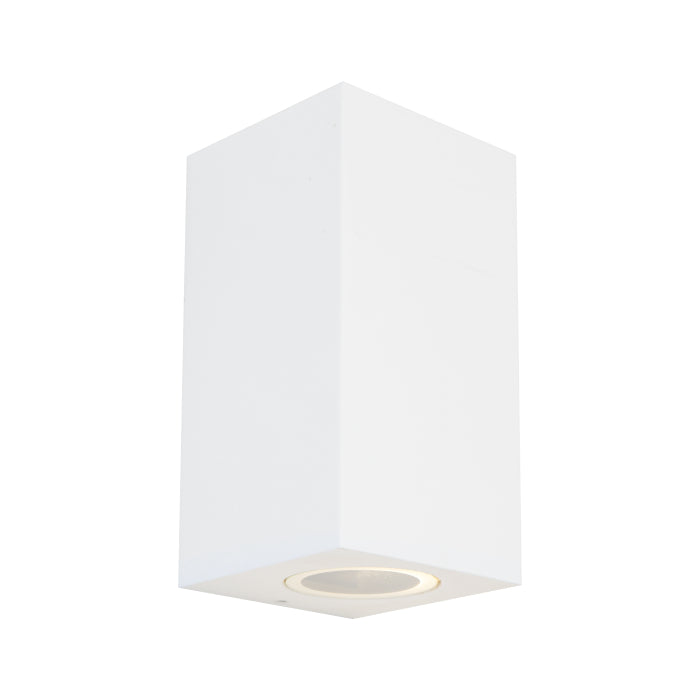 Saco Square GU10 Up/Down Wall Light