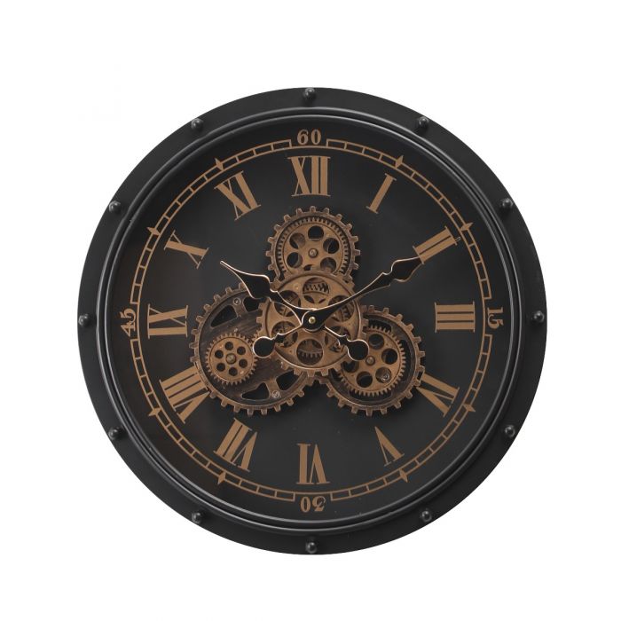 TQ-E04 ROUND ANTON EXPOSED CLOCK