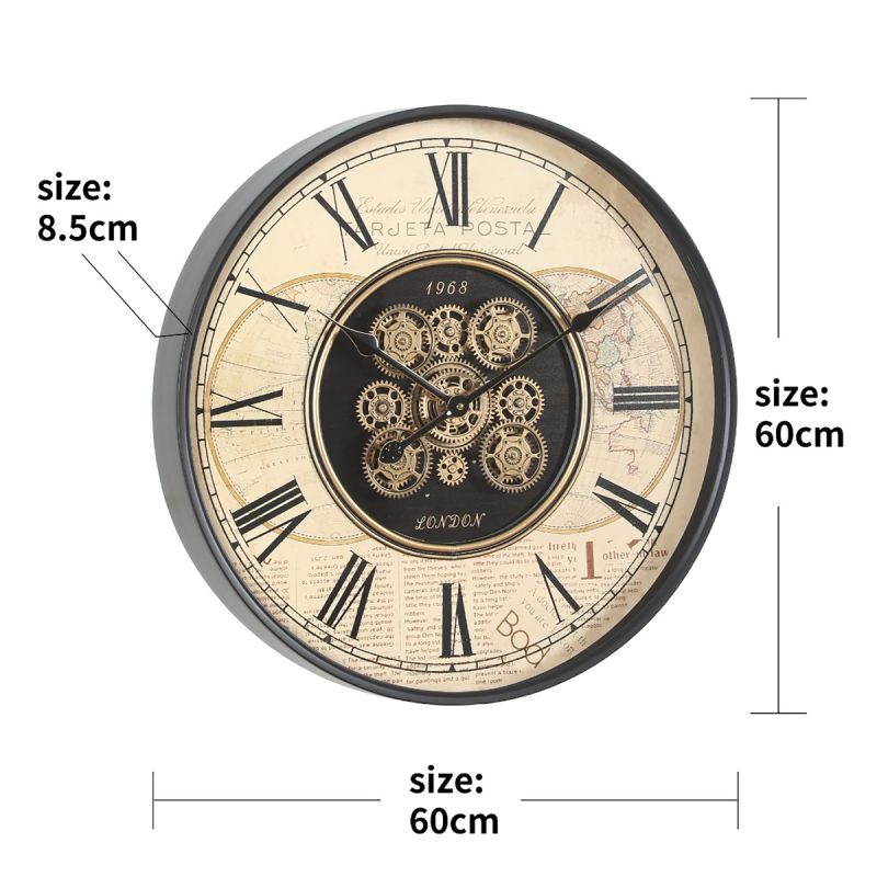 TQ-E188 60cm 1968 London Wall Clock