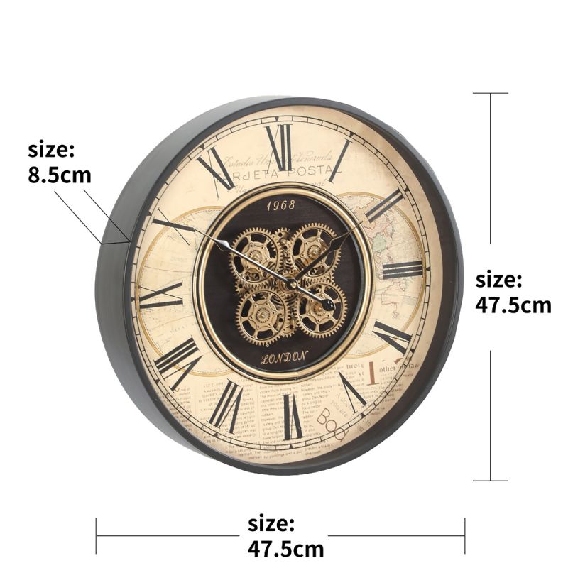 TQ-E189 47cm 1968 London Wall Clock