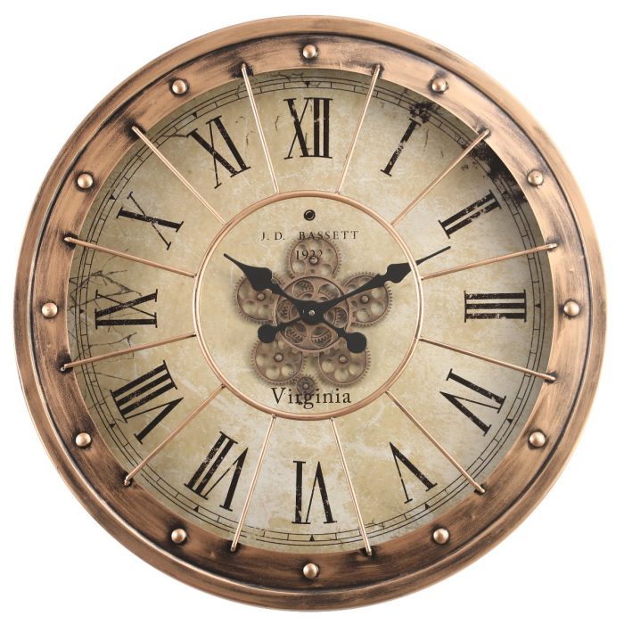 TQ-Y670 ROUND BASSET INDUSTRIAL CLOCK