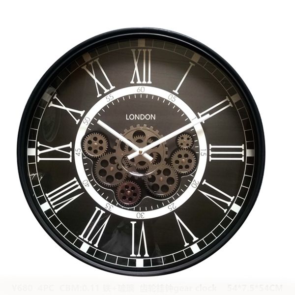 TQ-Y680 ROUND CLASSIC LONDON CLOCK