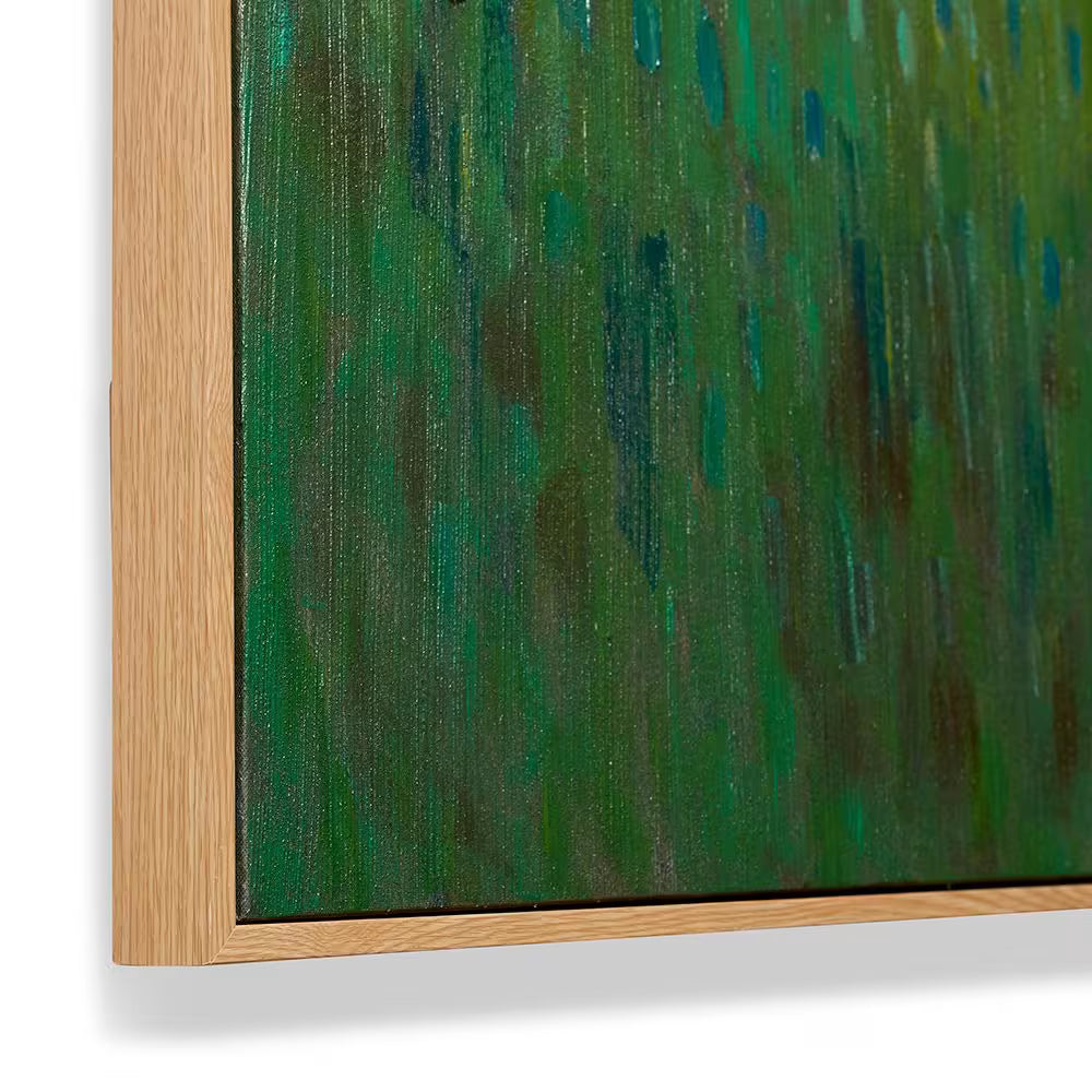 Bontle Hand Painted Wall Art Green