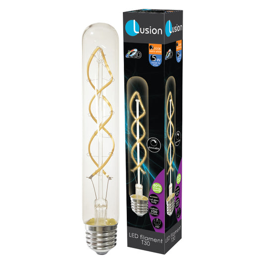 T30 LED Filament Globe