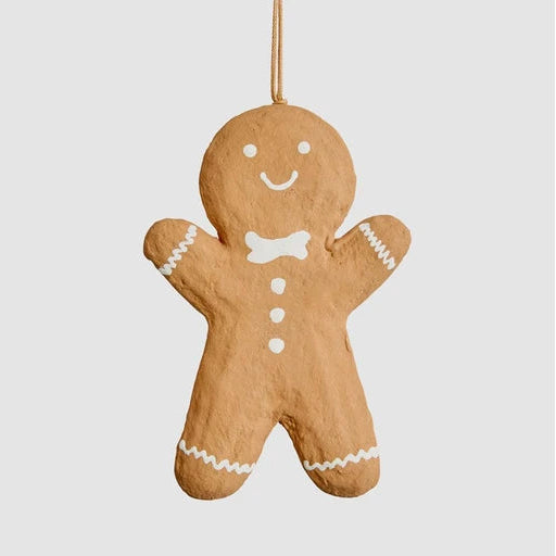 Mache Gingerbread Man Decoration
