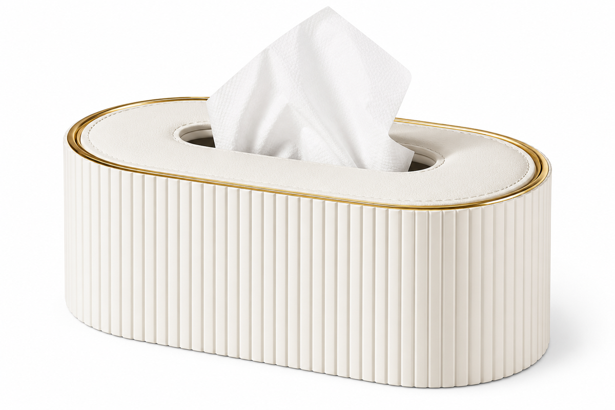 Amara Slim Oval Tissue Box