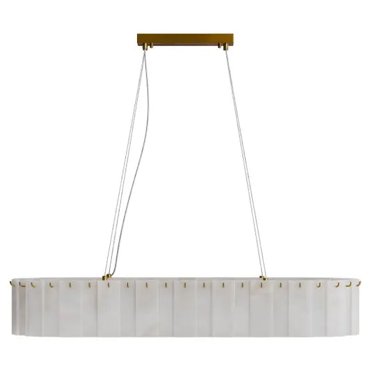 Calibo Mirage 14 Light Alabaster 1m Pendant Light
