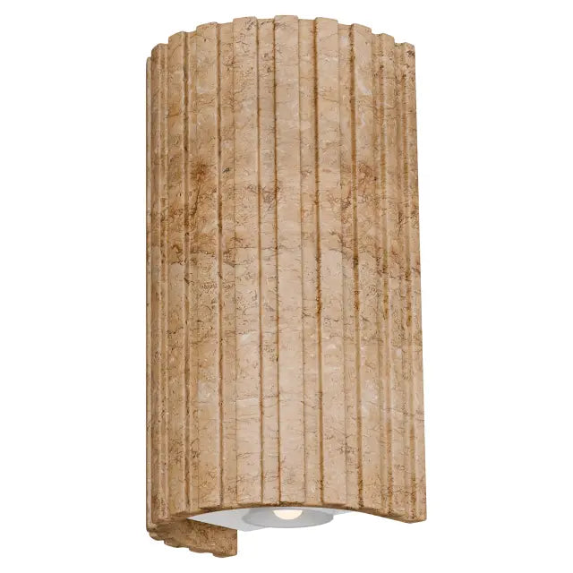 Calibo Orville Travertine Up/Down Wall Light