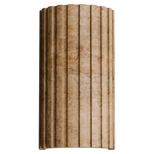 Calibo Orville Travertine Up/Down Wall Light