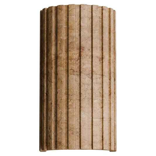Calibo Orville Travertine Up/Down Wall Light