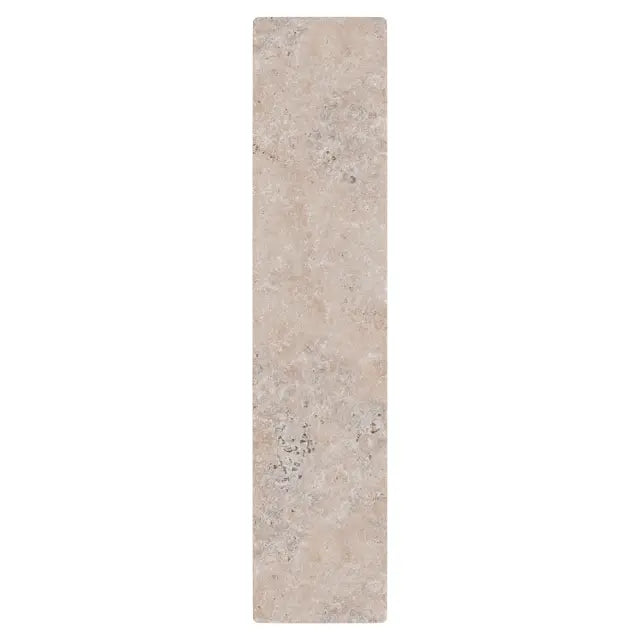 Calibo Orville 450mm Slim Travertine Wall Light IP65
