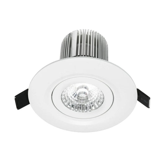 Brilliant White Luxor 10w CCT Gimbal LED Downlight