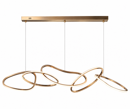 Aurora Gold Pendant Bar Light