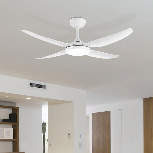 Amari Series II 4-Blade 52'' DC Ceiling Fan with Light
