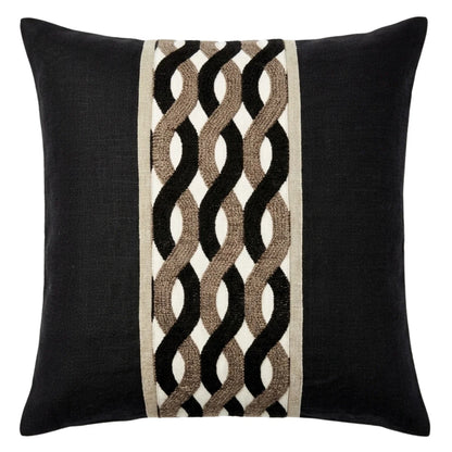 Royale Belmont Black 50x50 Cushion