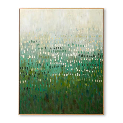 Bontle Hand Painted Wall Art Green