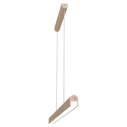 Calibo Inspire Crafted Travertine Tricolour LED Linear Pendant | Beige