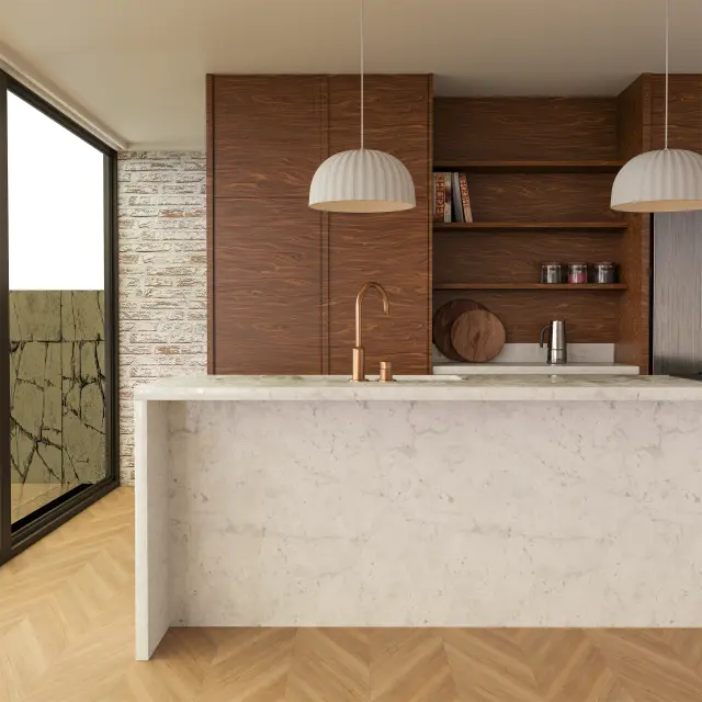 Calibo Rachis Modern Minimalist Fluted Dome Pendant