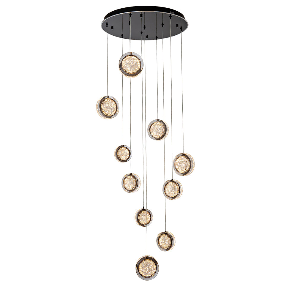 Yoyo 10 Light Drop Pendant