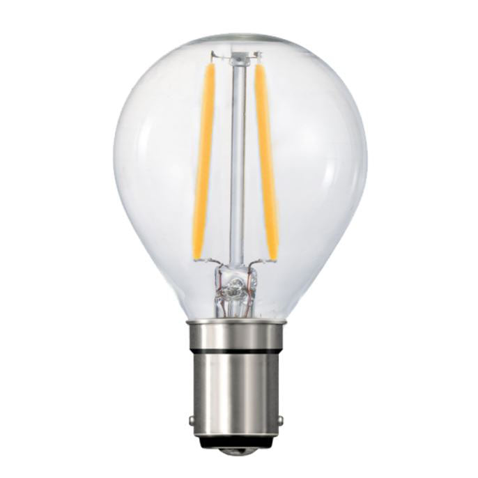 Fancy Round P45 LED Filament Globe