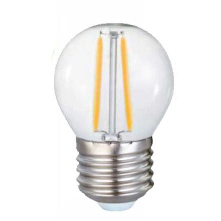 Fancy Round P45 LED Filament Globe
