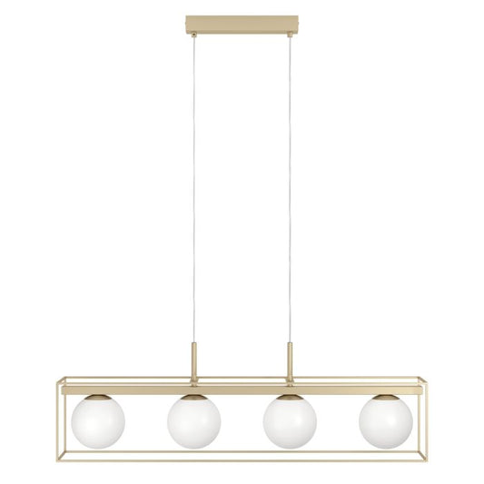 Vallaspra Opal 4 Light Bar Pendant