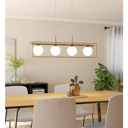 Vallaspra Opal 4 Light Bar Pendant