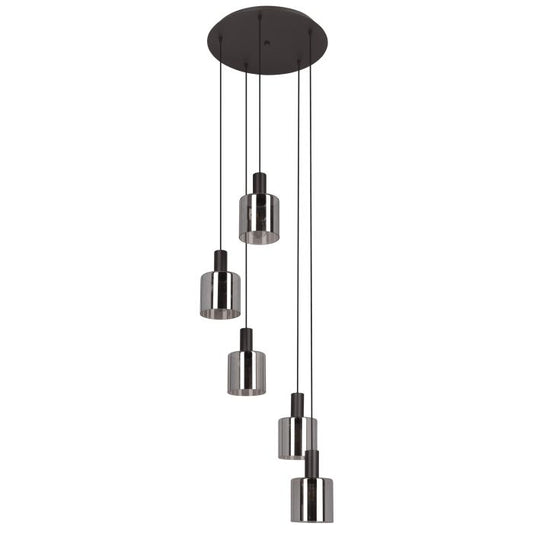 Gorosiba 5 Light Drop Glass Pendant