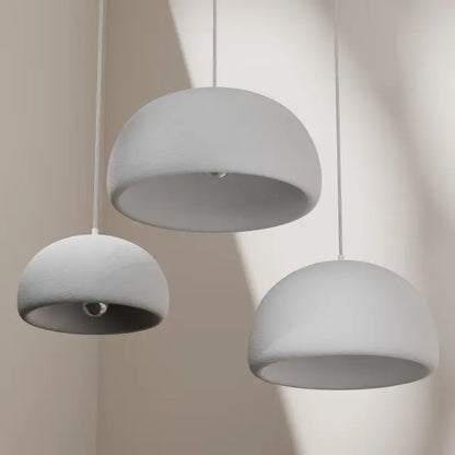 Calibo Passerine Wabi Sabi Textured Dome Pendant Collection