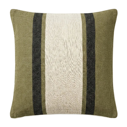 Alpine Olive Stripe 50x50 Cushion
