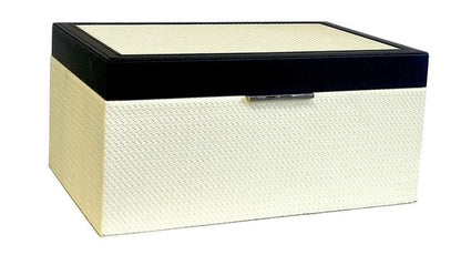 Coco Cream and Black Decor Box
