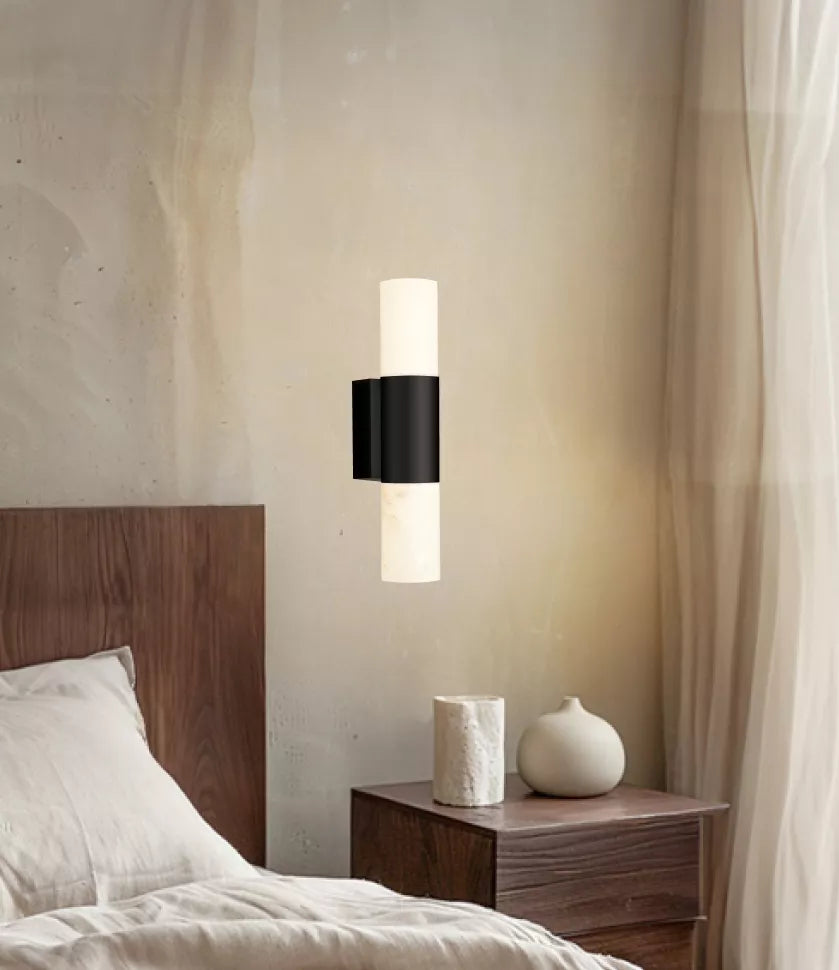 Sofia2 G9 Spanish Marble Wall Light