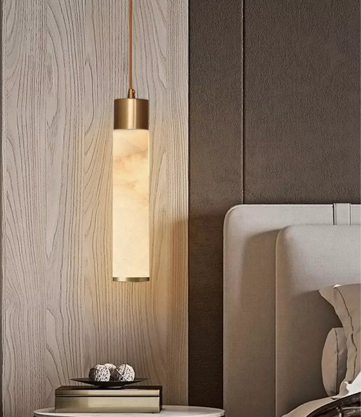 Sofia Spanish Alabaster Single Pendant