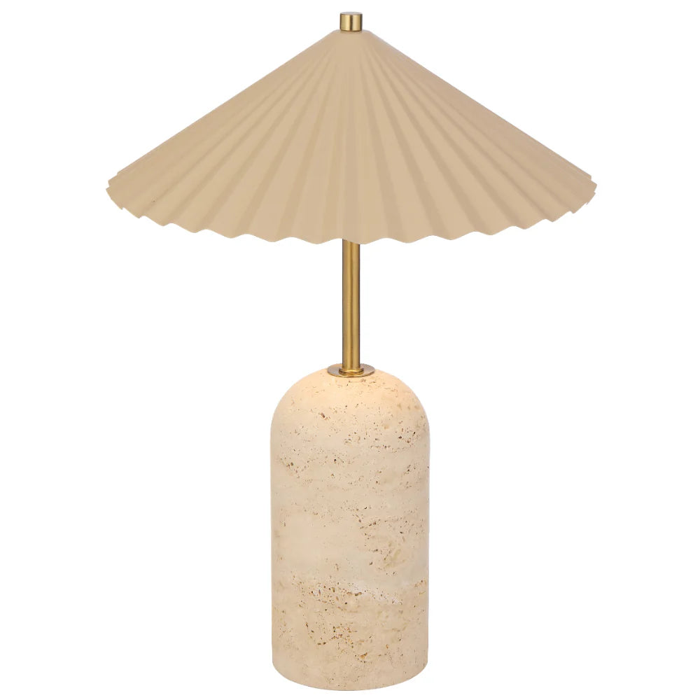 Arvane Travertine Table Lamp