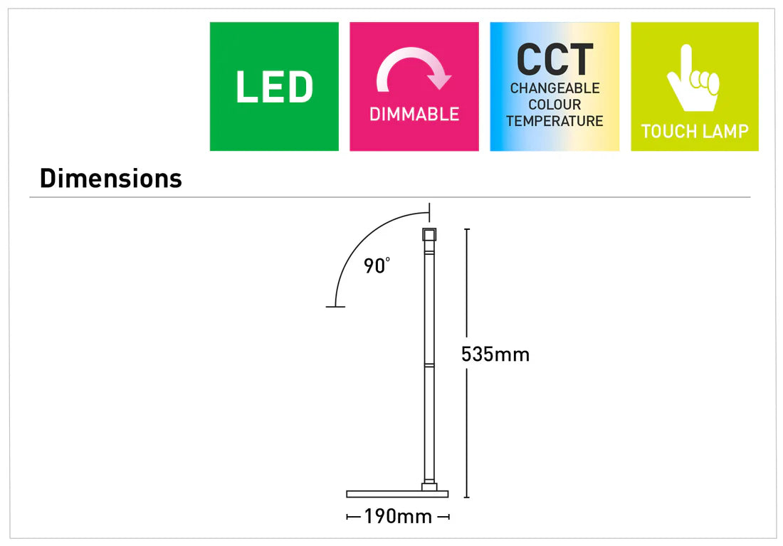 Templestowe LED Task Lamp
