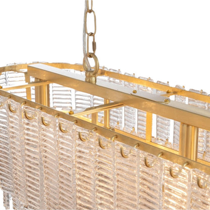 Alara 5 Light Chandelier Satin Brass